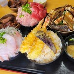 ヤマタくん - 4~1丼(大盛)　ご飯の盛りが‼️