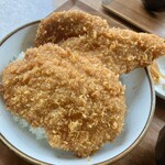 地場産食材 寳 -TERAS- - カツはサクサクです✨