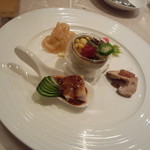 四川料理 龍の子 - 前菜の盛り合わせ