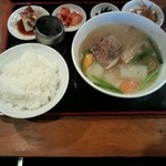 Yakiniku Yamaichi - テールスープ定食
