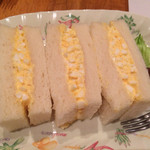 ビクトリー - 至福の卵サンド！