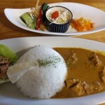 おうちCafe球根 - 球根チキンカレーセット