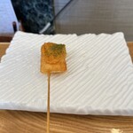 舞子 串の助 - イカの雲丹ソースのせ