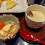 瀬戸内味覚処 芸州 - 小鉢、茶碗蒸し