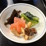 あまから - 漬物ときのこ