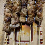炭火やきとり 鳥信 - ももタレ焼き×5本