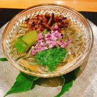 御料理 まつ山 - 広島の蓴菜と素麺