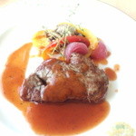 和洋ダイニング 風車 - 牛ヒレのステーキ