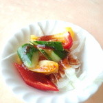 和洋ダイニング 風車 - サラダバーからいただいたサラダ