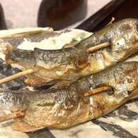 うかい鳥山 - あゆ塩焼き