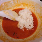 担々麺 杉山 - ご飯追加