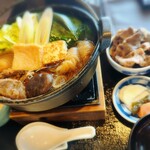 松阪牛 よし田 - すき焼き定食（肉増量）