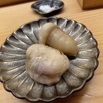 すし家 祥太 - フグの白子、西京味噌焼