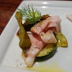 FERRAGOSTO - 自家製ハムサラダ。あっぷ。