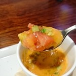 FERRAGOSTO - 冷製トマトスープ。リフト(^-^)/