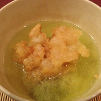 京都祇園 天ぷら八坂圓堂 - かき揚げ茶漬け