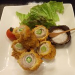 ゆう - アスパラの弓豚巻1430