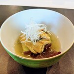 よし澤 - 『煮物』⇒うなぎ・赤茄子・きくらげ　