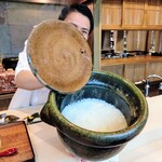 よし澤 - 『炊き立ての土鍋ご飯』