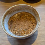 江戸そば マルノ - ごまつゆ蕎麦湯割り