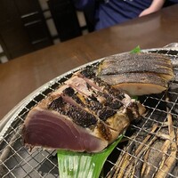 土佐料理 祢保希 日本橋店 - うつぼは皮の近くの身はぷりぷり、中の方の身はほくほくな食感でそのバランスが絶妙！