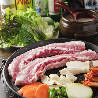 Excellent to eat! Our proud thick-sliced samgyeopsal!