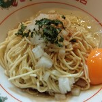 中華ソバ 伊吹 - のり玉和え玉。素材全てが特級品