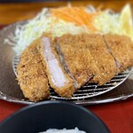 とんかつ つまり - 特上とんかつ定食（税込み１９６０円）