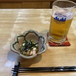 山海房 - 鶏のお通し　