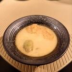 クッチーナ - ゴルゴンゾーラの茶碗蒸し♪とてもいい香り♪