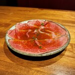 代官山 焼肉かねこ - KANEKOのローストビーフ