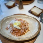 キュイールの2階 - フルーツトマトとモッツァレラのパスタ