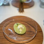 キュイールの2階 - メロンの冷製スープ