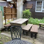 きっちんたまがわ - エントランス横