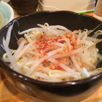 らーめん家 政 - 今月はピリ辛もやしでした