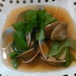 おぎ野 - 蛤酒蒸し