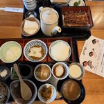 とうふとあなご料理 とうふや - 2人のランチ
