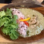 GREENROOM - 真面目なグリーンカレー@¥1500