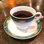 珈琲専門店 風見鶏 - ブレンドコーヒー。器は、ウェッジウッド。