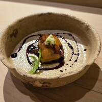 鮓 村瀬 - あん肝、赤ワインソース