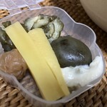峠の釜めし おぎのや - 漬物