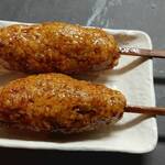 食楽 - 食楽一押！！大人気の、かもつくね(2本)や人気串3種盛りなど…