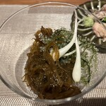 郷家はなれ - もずく素麺
