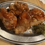 やきとん大王 赤羽店 - 鶏のから揚げ(ピリ辛)
