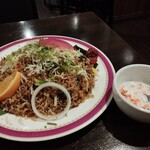 ラムビリヤニとライタ