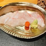 御料理 まつ山 - アコウのお造り