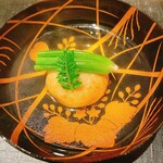 御料理 まつ山 - 新蓮根の蓮根饅頭