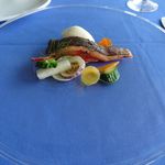 International cuisine subzero - メープルサーモンのマリネ 鎌倉野菜のサラダ仕立て