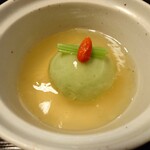 雅味 近どう - グリンピースの爽やかな味わいの外皮と