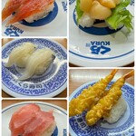 無添くら寿司 - 料理写真:1沢山頂きました♪ 2025/1/16